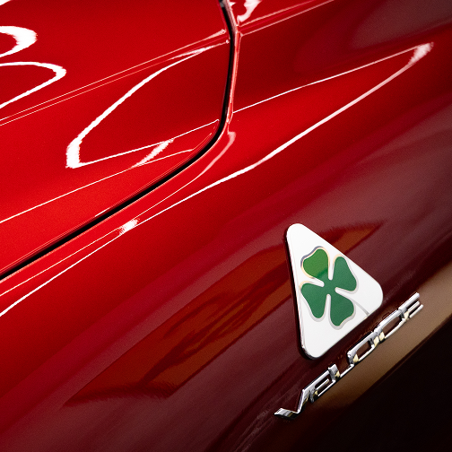 Thanos Designs Alfa Romeo Veloce Quadrifoglio Logo Detail