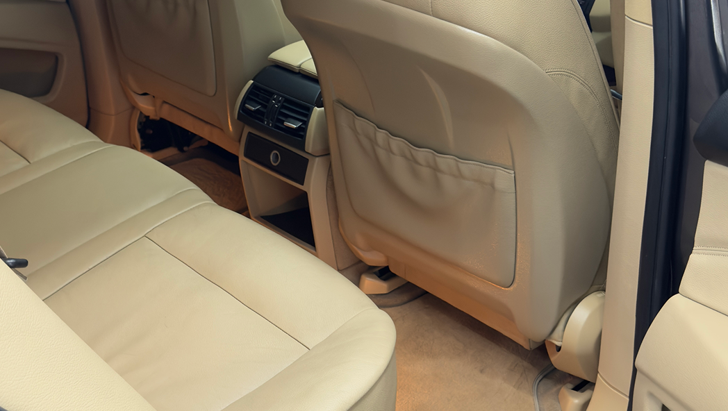 Thanos Designs BMW X3 Back Seat Close Up