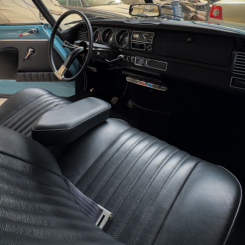 Thanos Designs Citroen DS Classic Front Seat Close Up