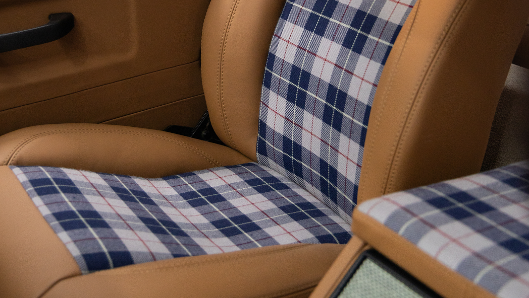 Thanos Designs Land Rover Defender Seat Detail