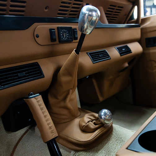 Thanos Designs Land Rover Defender Gearbox Detail