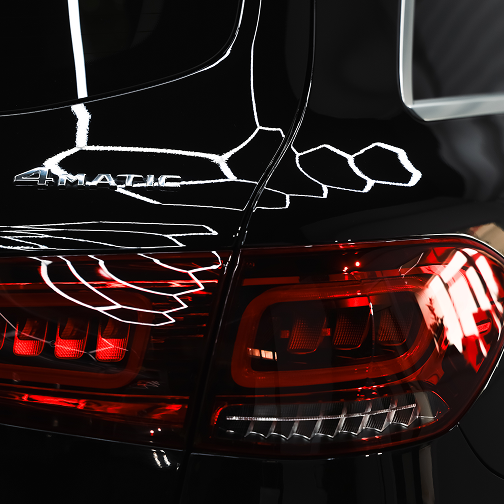 Thanos Designs Mercedes Benz 4matic Back Light Detail