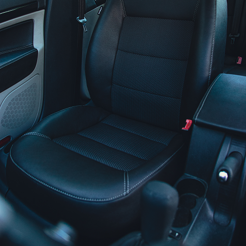 Thanos Designs Skoda Octavia Co Driver Seat Close Up