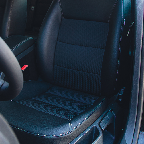 Thanos Designs Skoda Octavia Seat Close Up