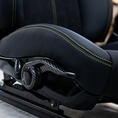 Thanos Designs Porsche Seat Detail