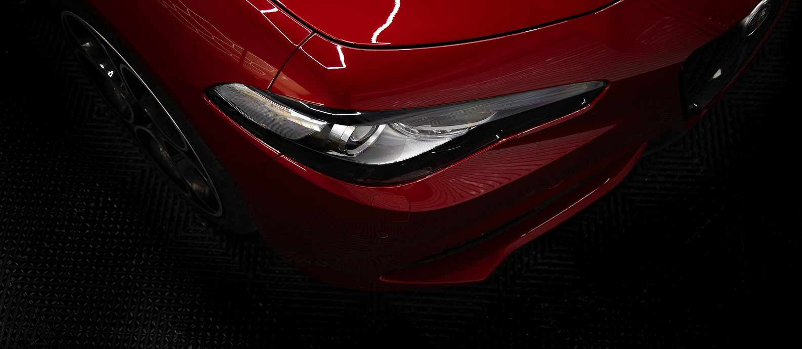 Thanos Designs Alfa Romeo Veloce Quadrifoglio Front Light Close Up