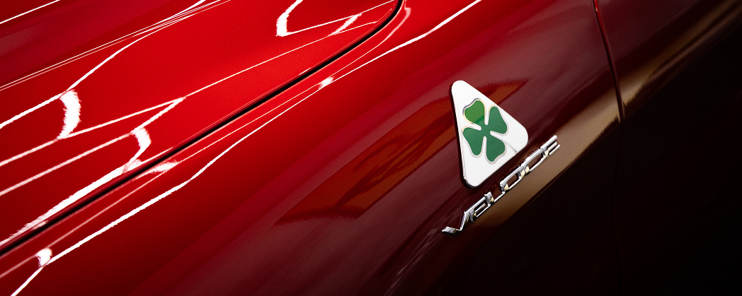 Thanos Designs Alfa Romeo Veloce Quadrifoglio Logo Detail