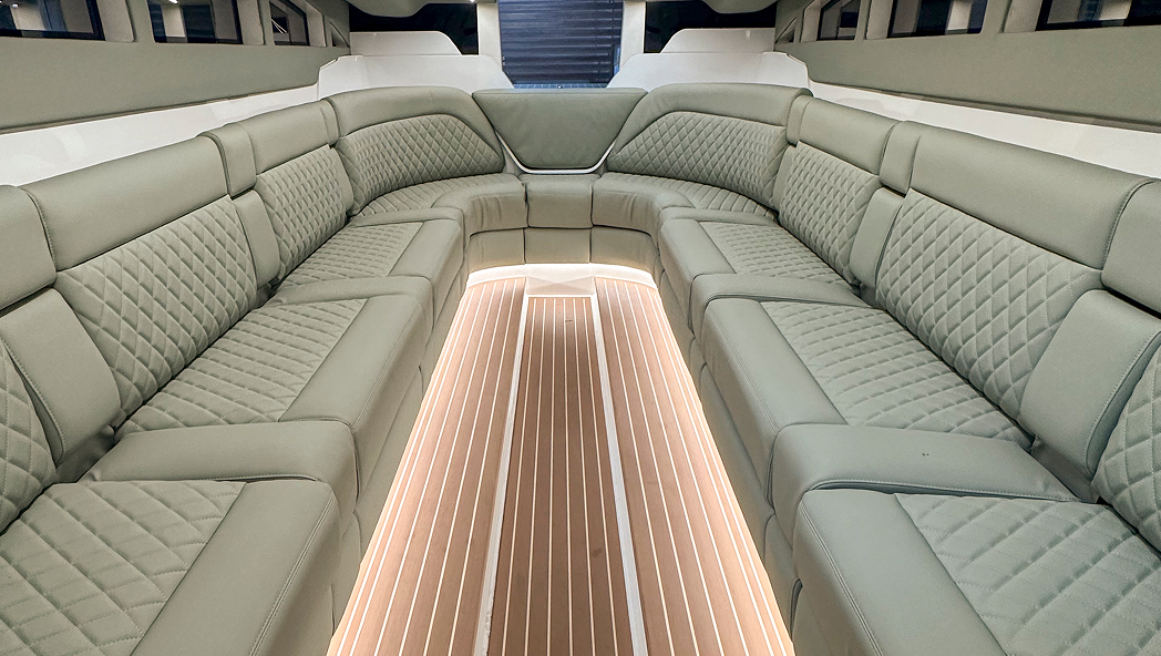 Thanos Designs Yacht Inside Sofa Close Up