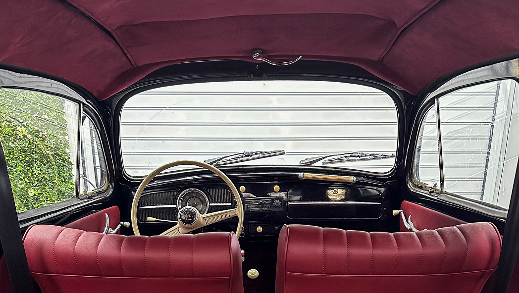 Thanos Designs VW Beetle Inside Car Close Up