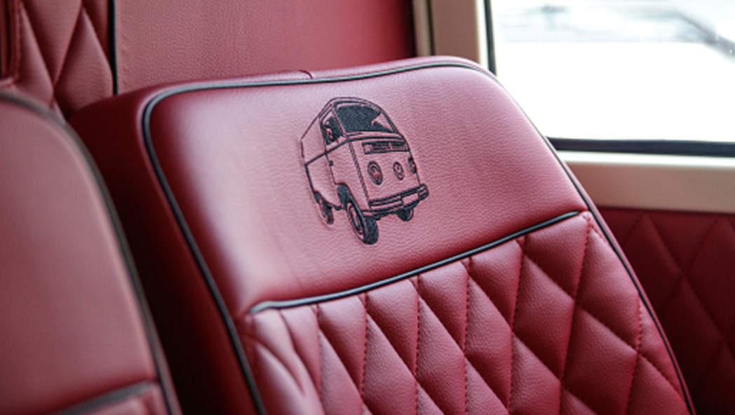 Thanos Designs VW T2 Seat Close Up