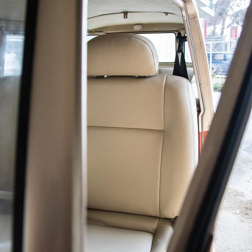 Thanos Designs VW T2 Front Seat View