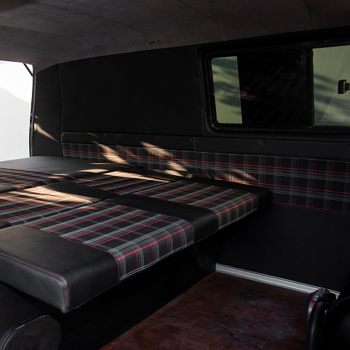 Thanos Designs VW T3 Back Seat Open Close Up